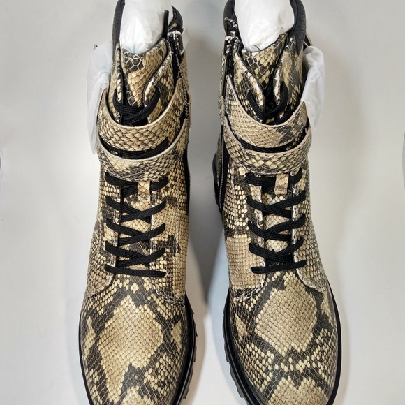 Dolce Vita Paline snake print leather boots - Picture 3 of 11
